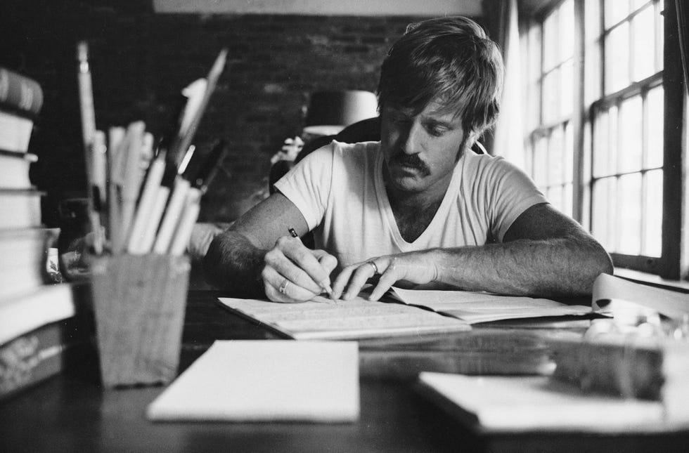 robert redford escribe en utah, en 1970