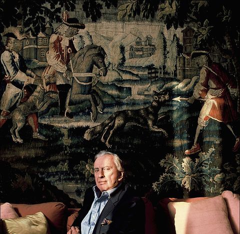 gore vidal with tapestry, 1993