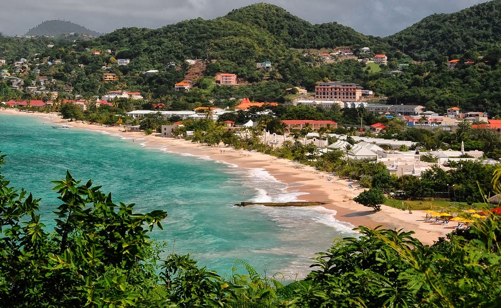 a beautiful beach in grenada