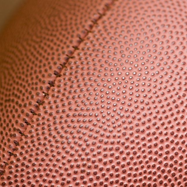 An football, close up