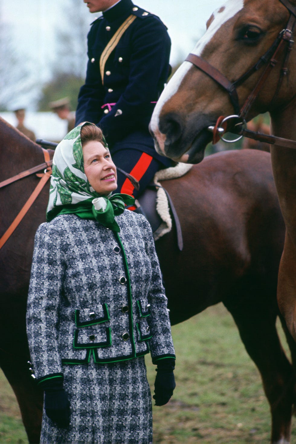 Queen At Windsor Horse Show