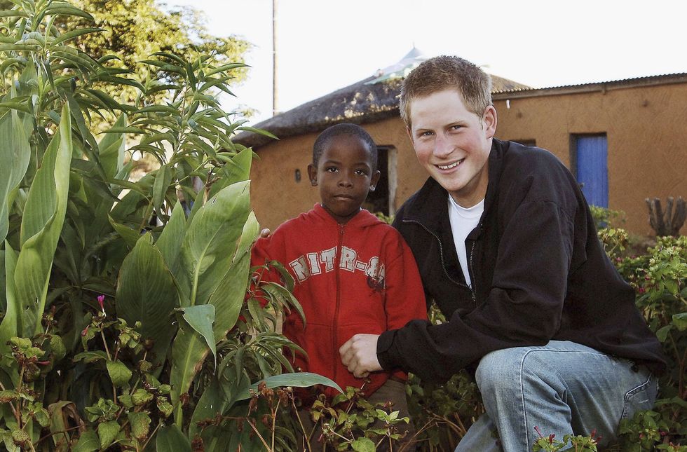 Prince Harry invited an orphan he met in Africa 14 years ago to his wedding