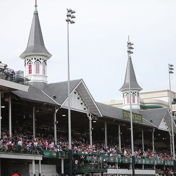 HORSE RACING: MAY 03 Kentucky Oaks may 3, 2013 the twin spires of churchill downs before the 139th running of the kentucky oaks at churchill downs in louisville, ky photo by jeff morelandicon smicorbisicon sportswire via getty images
