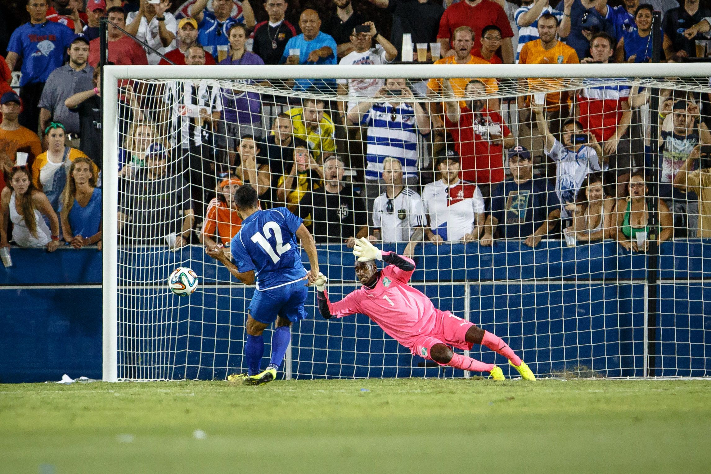 Soccer Game Moment With Goalkeeper High-Res Stock Photo - Getty Images