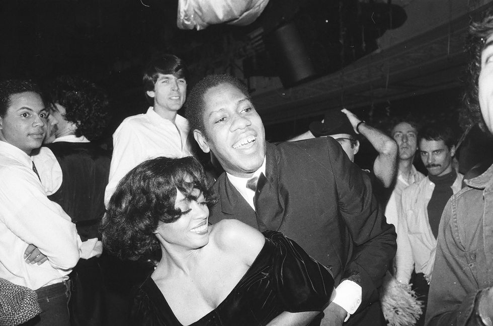 new york, ny   1979 diana ross and andre leon talley dancing at studio 54, c 1979 in new york city  photo by sonia moskowitzgetty images
