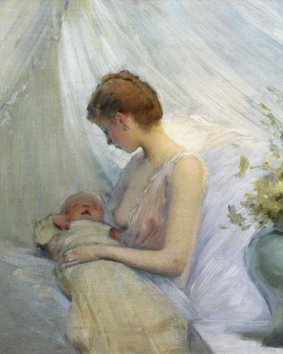 painted image of maternity