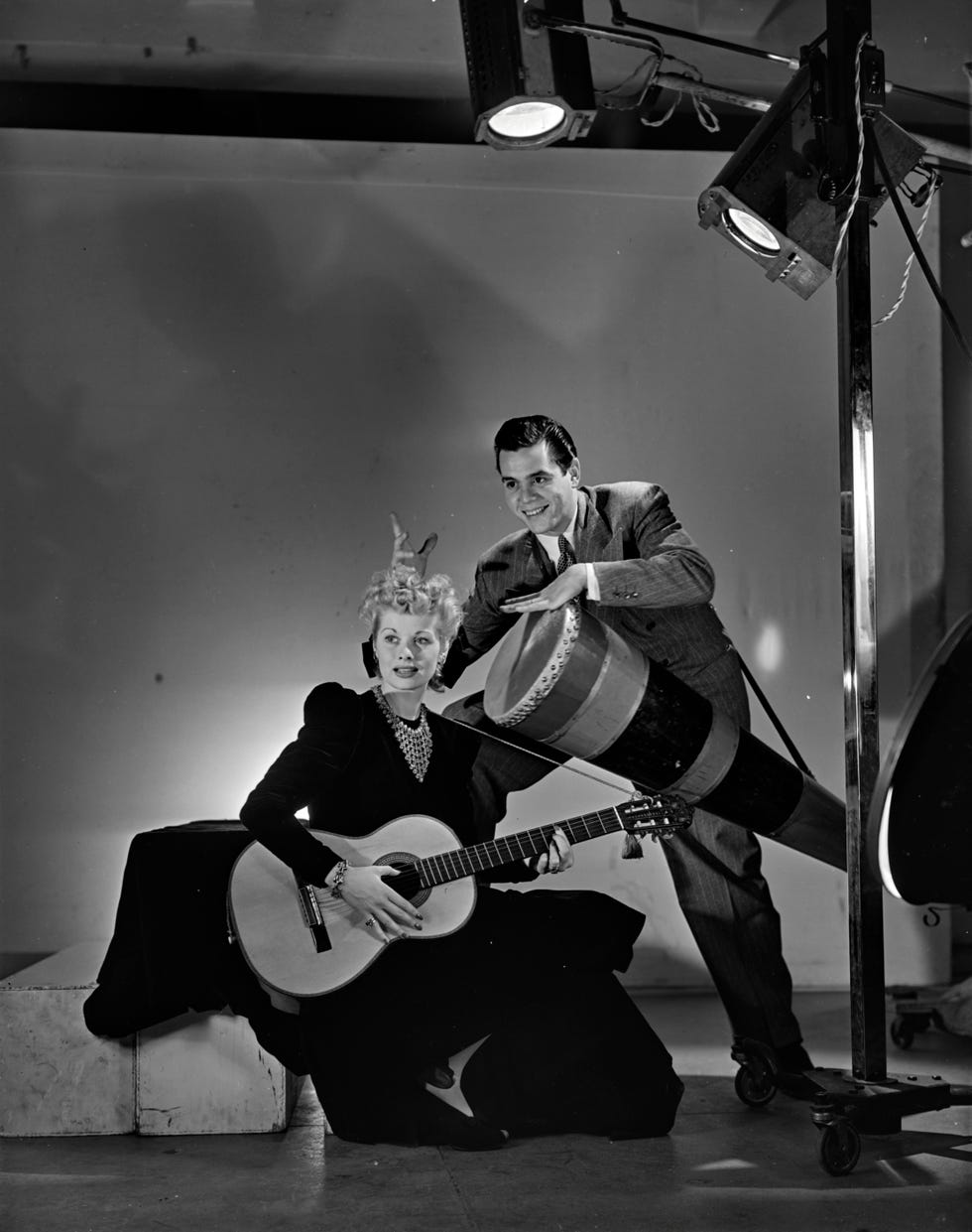 lucille ball on set   vogue