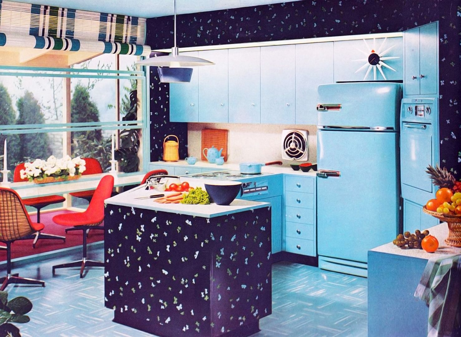 Add Charm with Kitchen Wallpaper