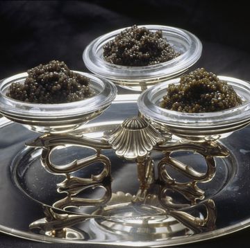 caviar, vodka and other gourmet foods are sold at petrossian caviar boutique in paris, france photo by jean pierre fizetsygmasygma via getty images