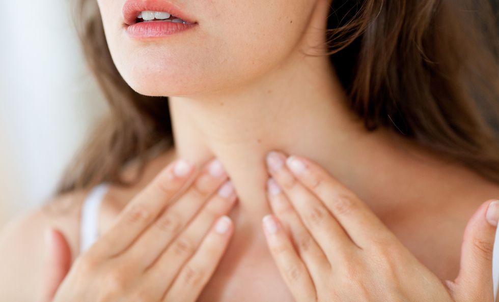 This woman's sore throat was actually a symptom of a rare form of cancer