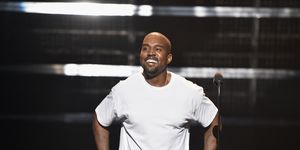 new york, ny   august 28  kanye west performs at the 2016 mtv music video awards at madison square gareden on august 28, 2016 in new york city  photo by john shearergetty images for mtvcom