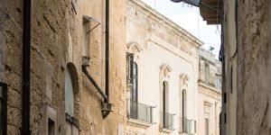 Street in Lecce, Apulia, Italy
