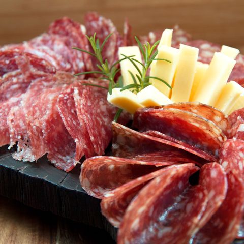 Dish, Food, Cuisine, Red meat, Meat, Ingredient, Kobe beef, Salumi, Salami, Salt-cured meat, 