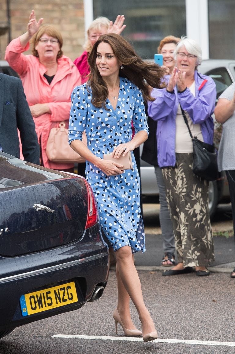 Kate Middleton Wears Three Polka-Dot Outfits in a Row in Ireland