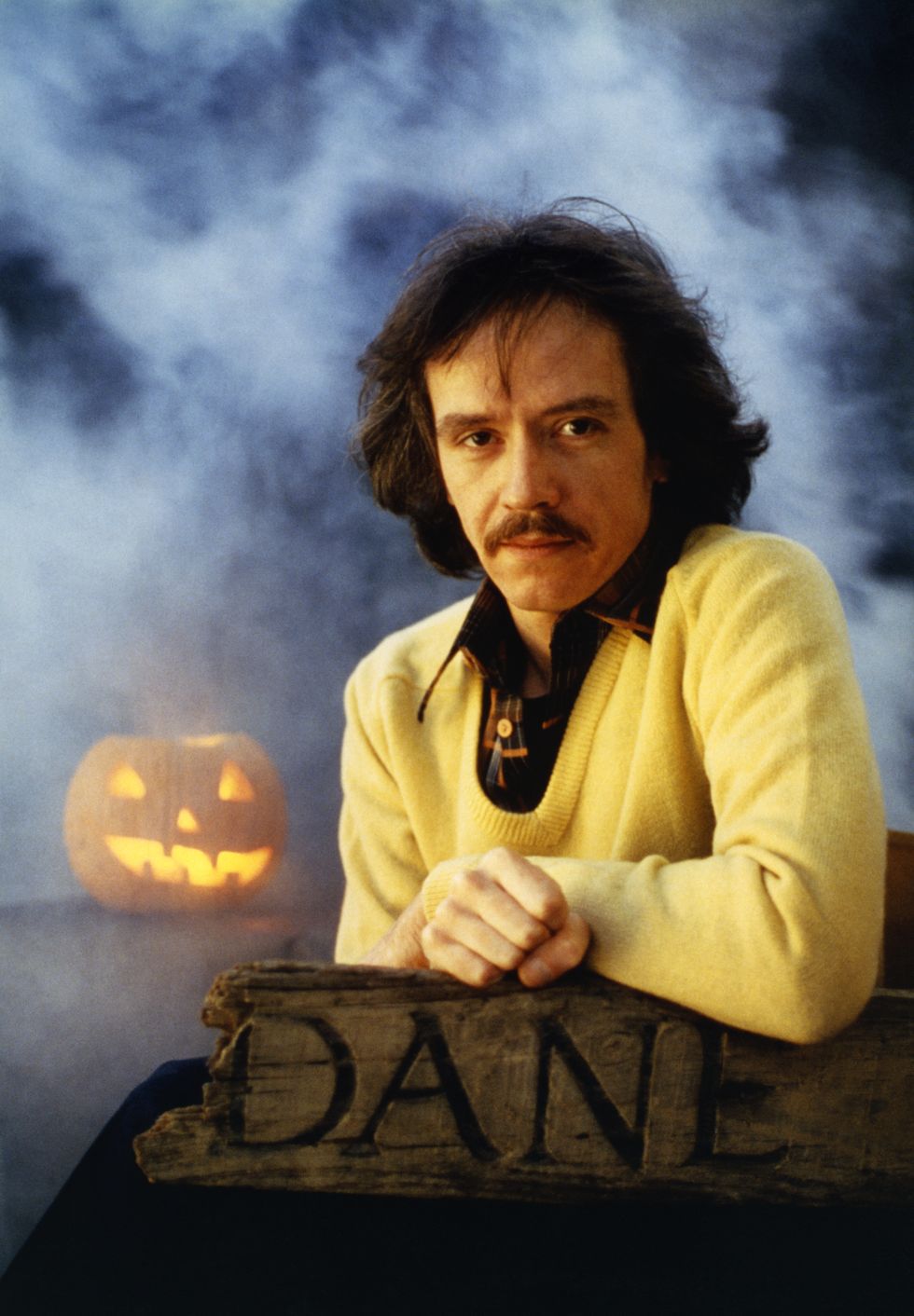American director and screenwriter John Carpenter on the set of his movie Halloween. (Photo by Compass International Pictures/Sunset Boulevard/Corbis via Getty Images)