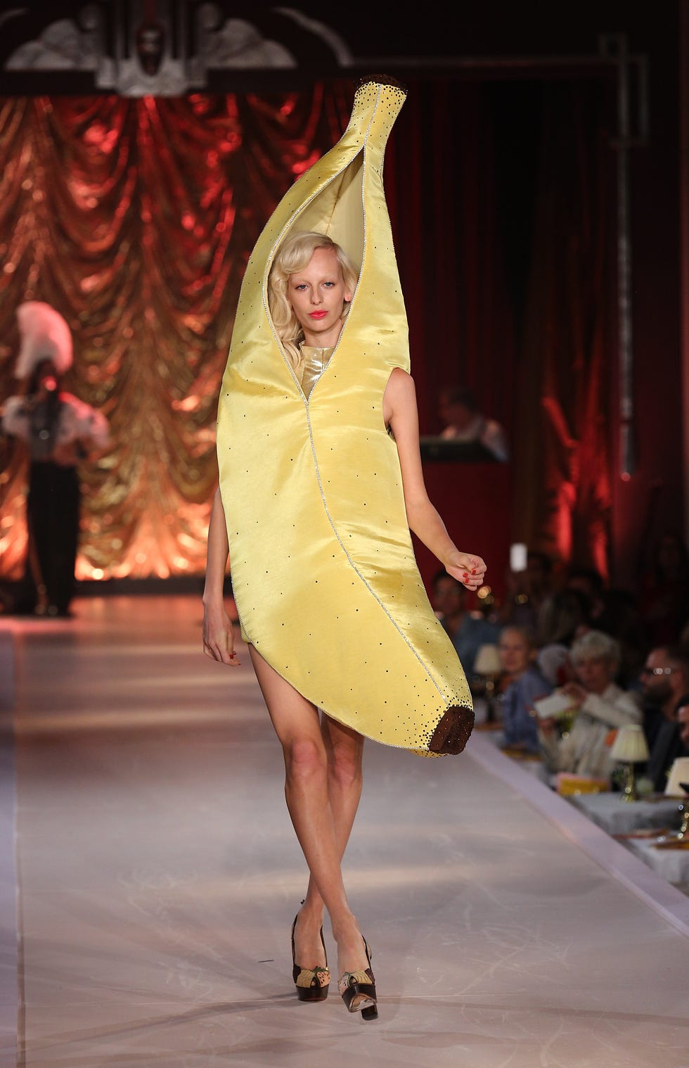 Here Are Some Models Wearing Sexy Fruit Costumes at London Fashion Week