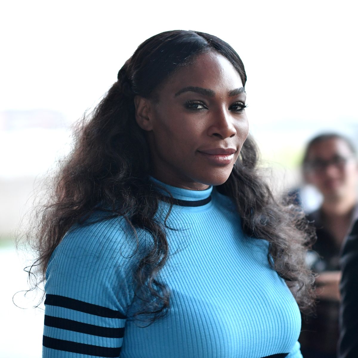 milan, italy   september 23  serena williams is seen leaving the versace show during milan fashion week springsummer 2017 on september 23, 2016 in milan, italy  photo by jacopo raulegetty images