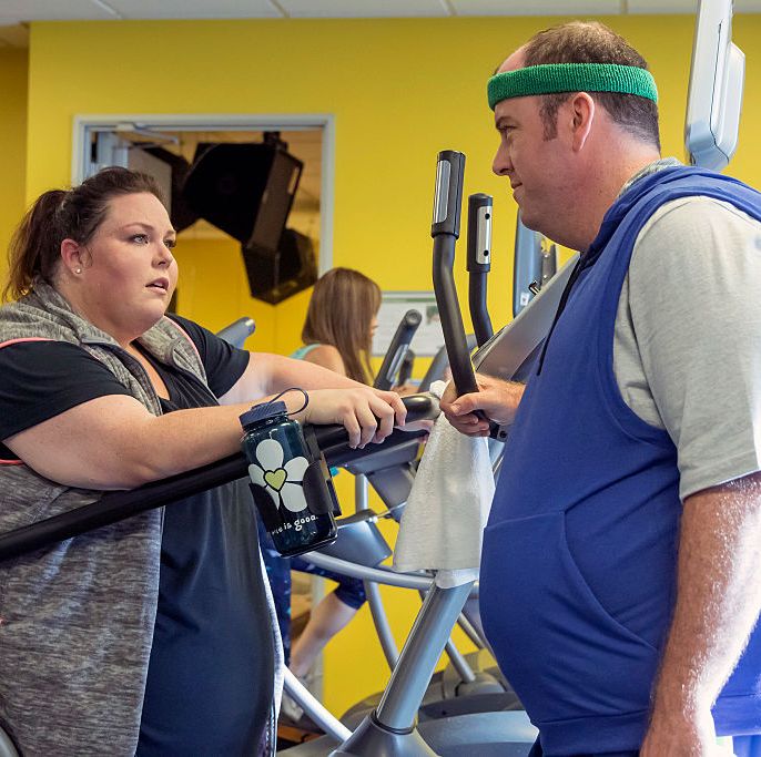 Chrissy metz working out