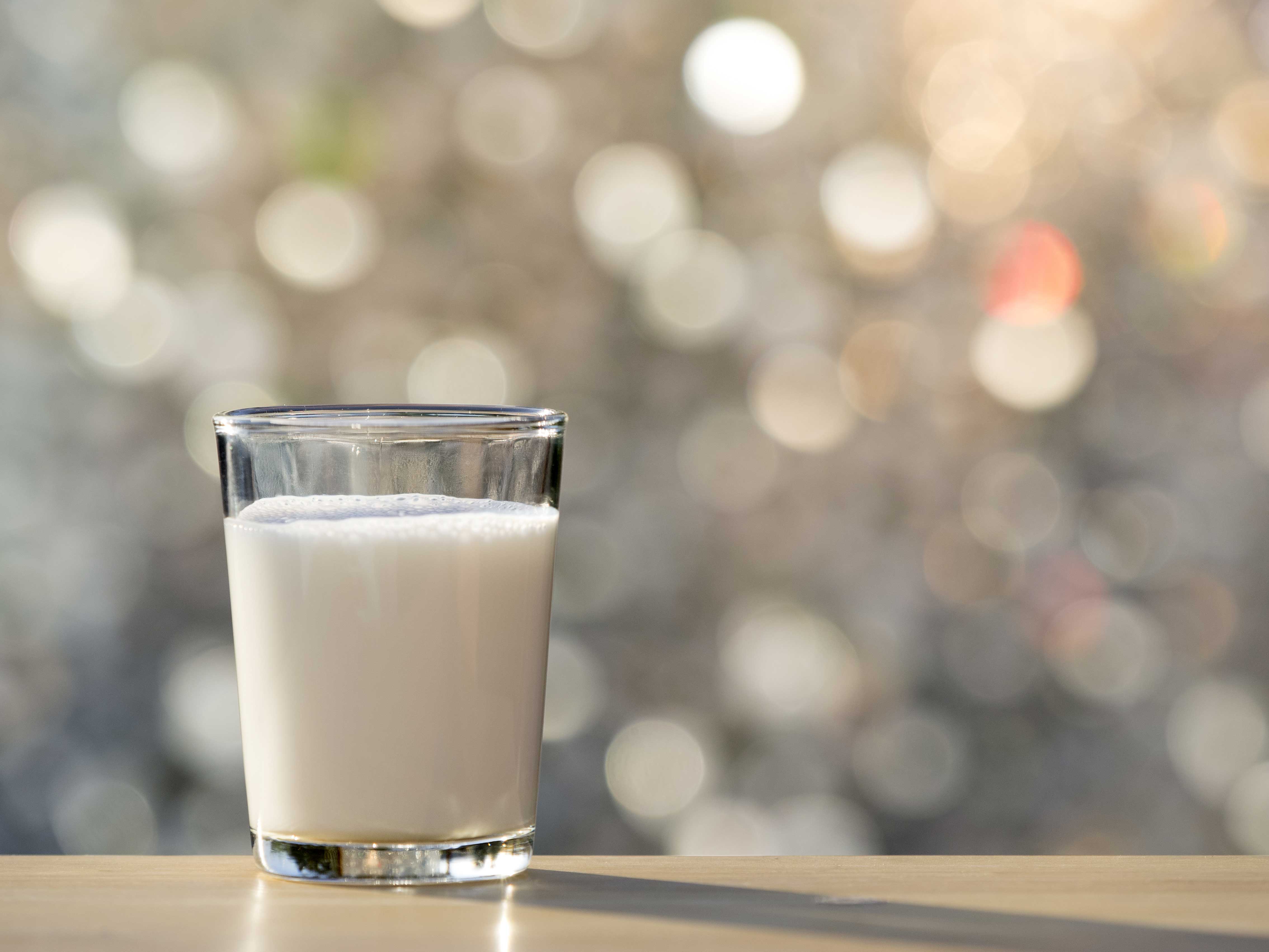 vaso, leche