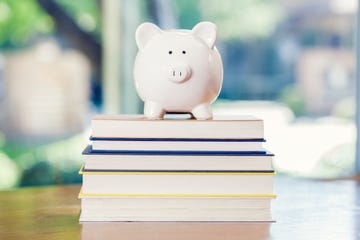 Yellow, Saving, Piggy bank, 