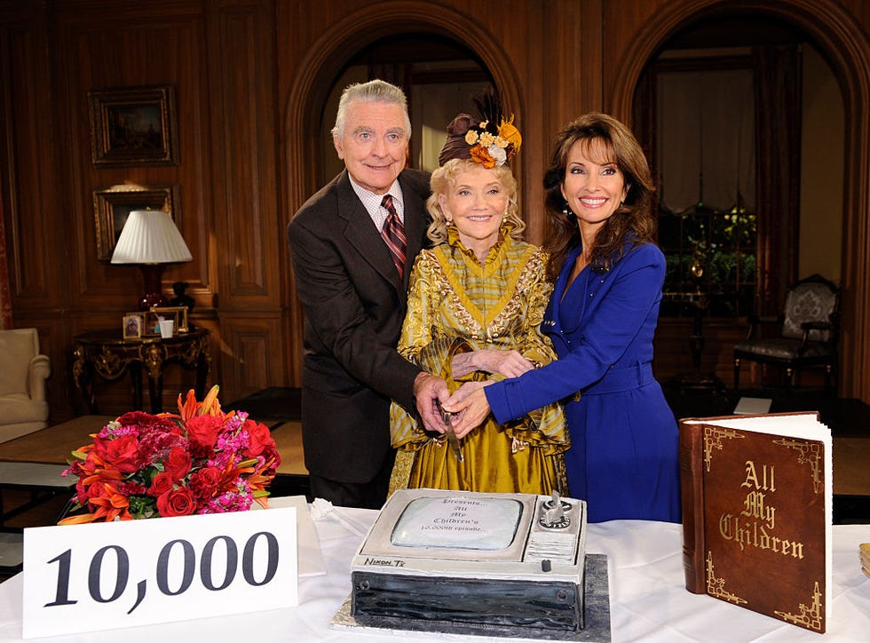ray macdonnell, agnes nixon and susan lucci