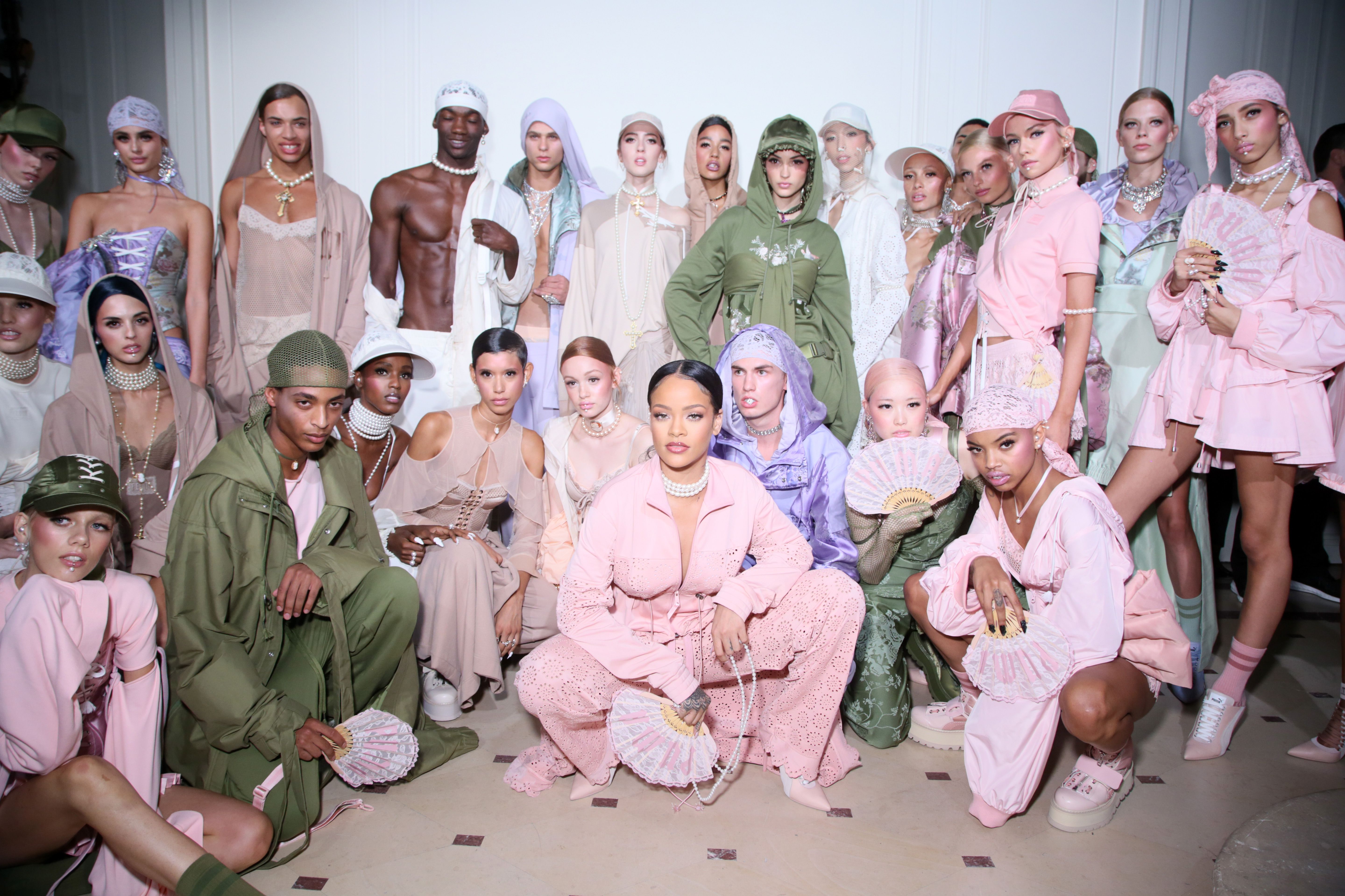 Rihanna's many fashion collaborations and campaigns