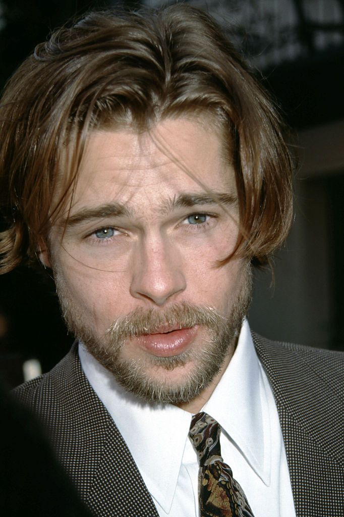 Brad Pitt Inspired Hairstyle | Men's Long Hair - YouTube