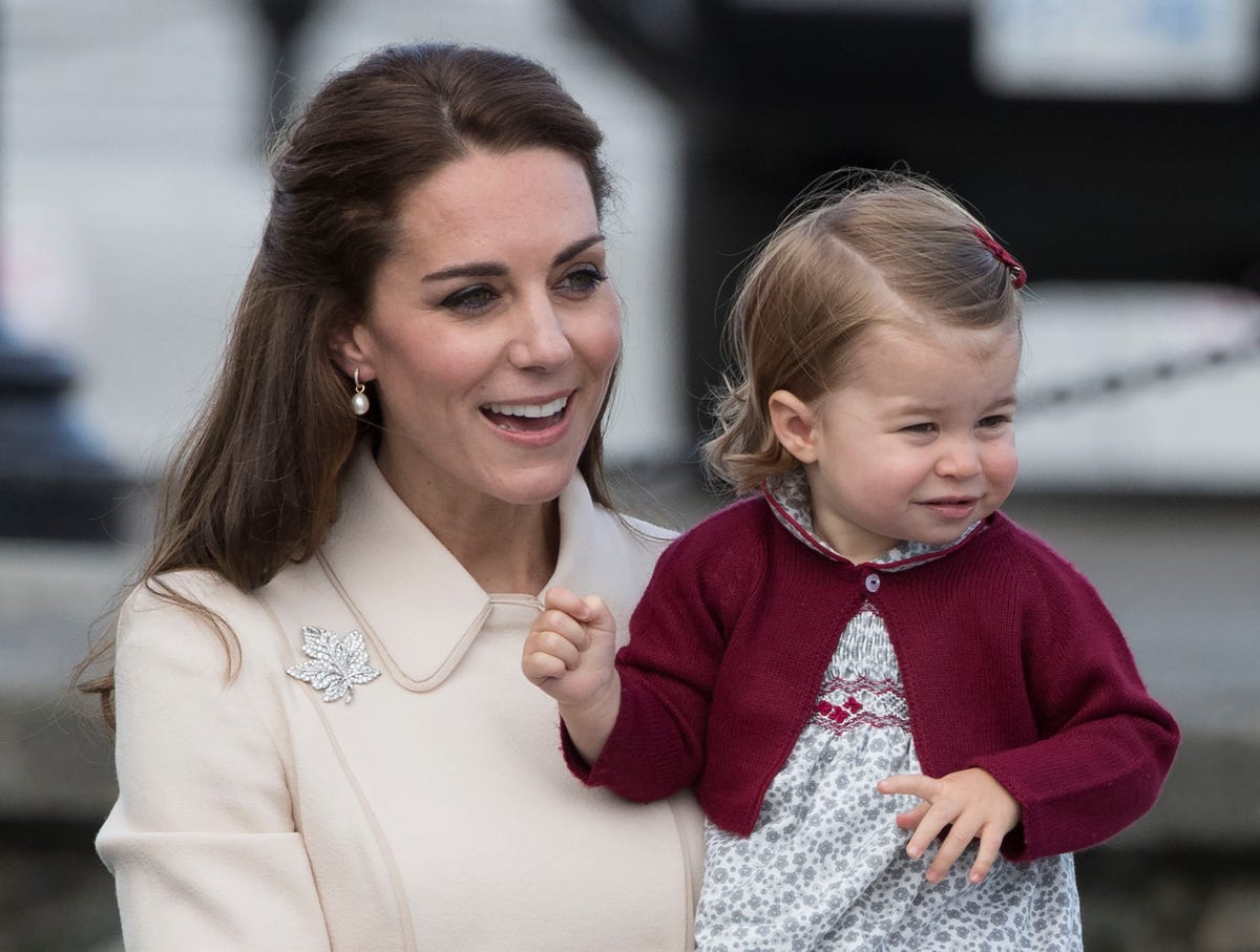 Kate Middleton Took Princess Charlotte and Prince Louis for a Walk in ...