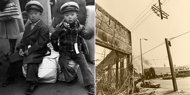 japanese internment, 1992 los angeles riots