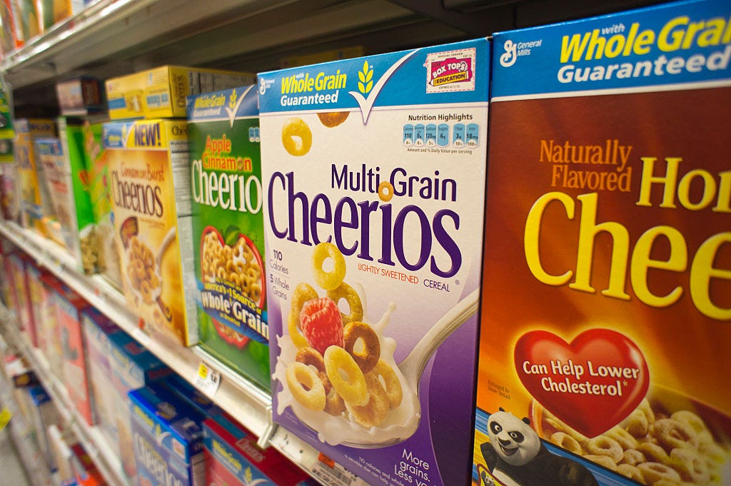 Traces of weed killer chemical found in Quaker Oats, Honey Nut Cheerios and  24 other US cereals, study claims