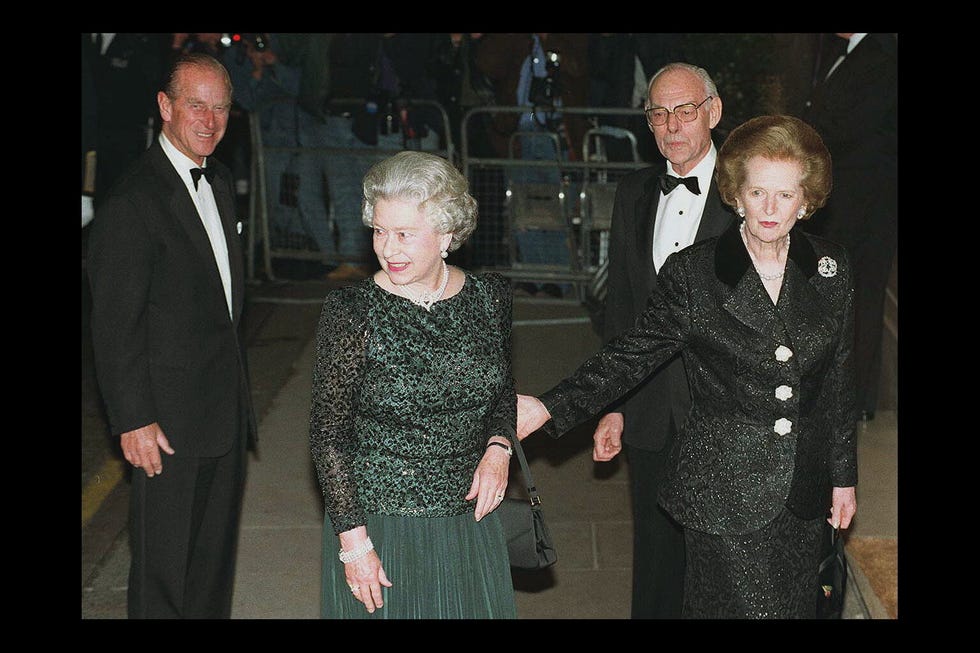 margaret thatcher celebrates her 70th birthday photo by © pool photographcorbiscorbis via getty images