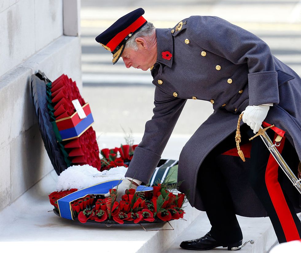 Prince Charles on Remembrance Sunday