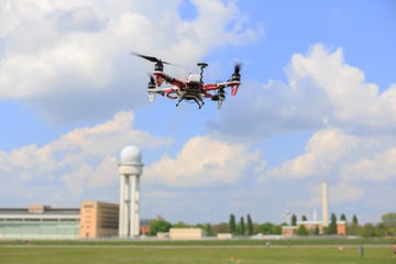 Drone at Airport