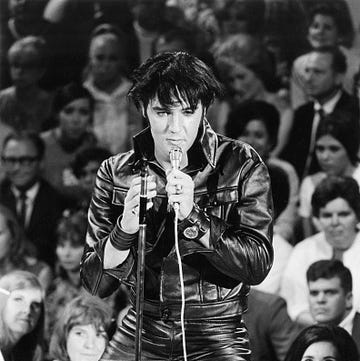 elvis life in photos Elvis- '68 Comeback Special elvis life in photos elvis 68 comeback special pictured elvis presley during his 68 comeback special on nbc photo by frank carrollgary nullnbcu photo banknbcuniversal via getty images via getty images