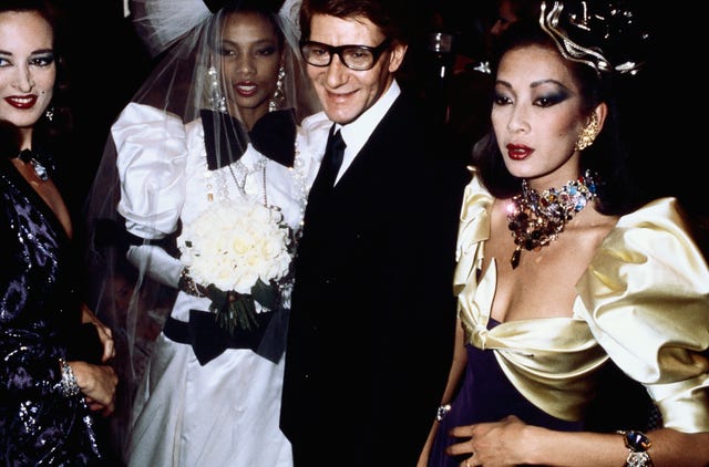 Yves Saint Laurent Autumn-Winter 1982-1983 Fashion Show