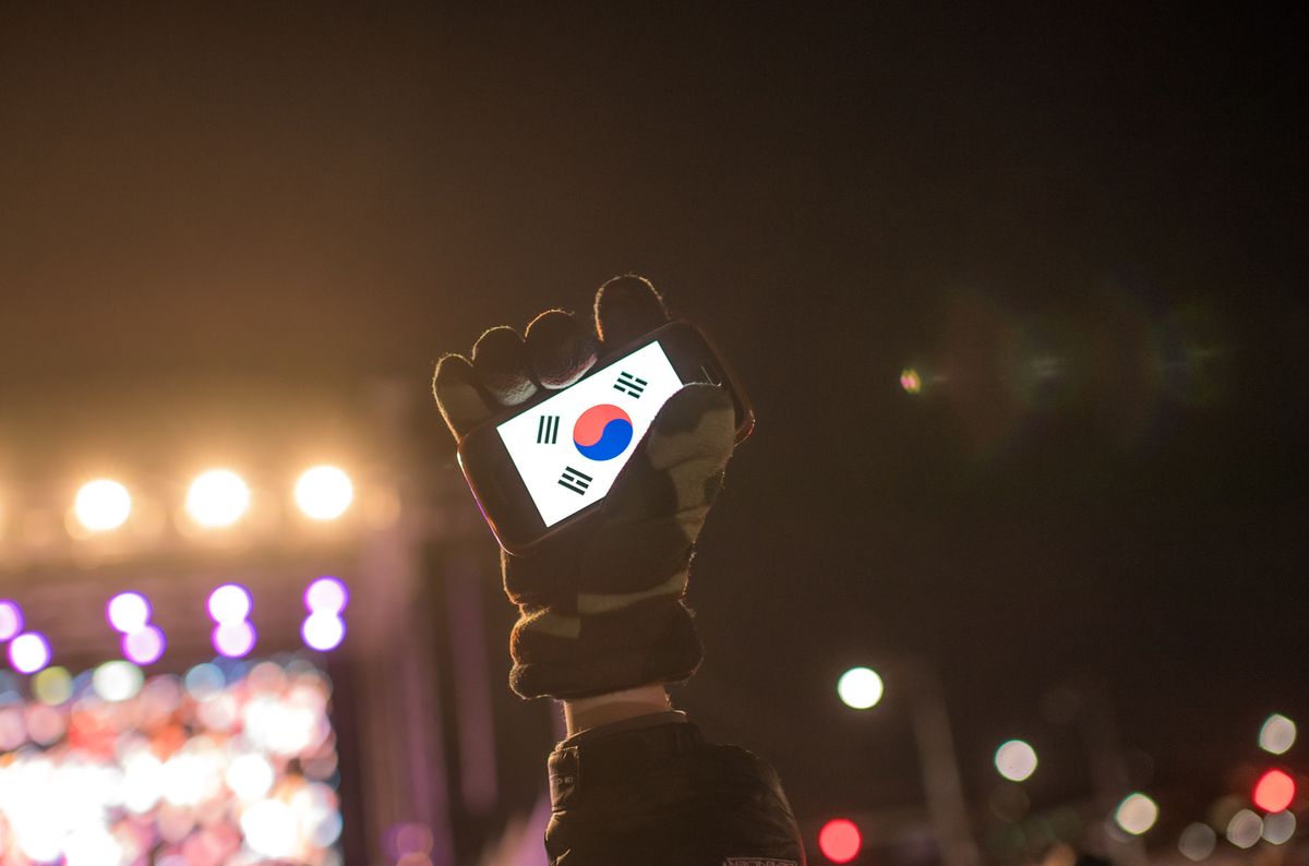 south korean smartphone