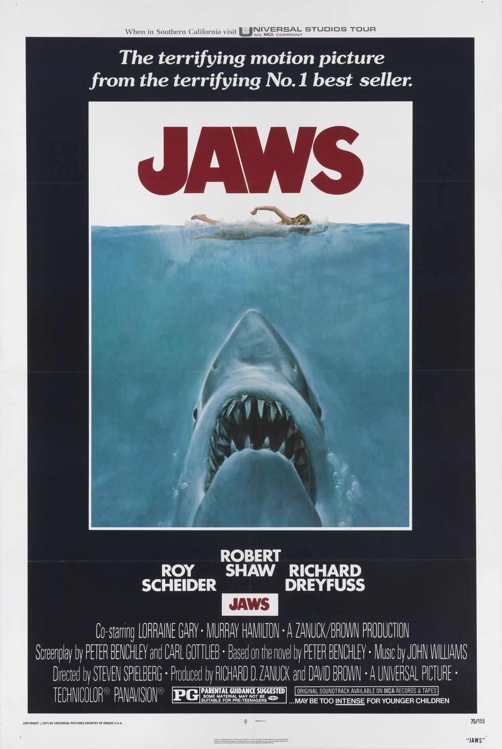 Jaws Original Poster