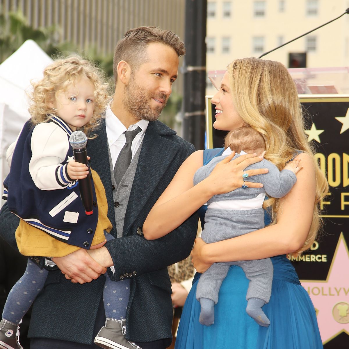 Ryan Reynolds and Blake Lively's daughter James takes after her famous dad  for first public appearance in years