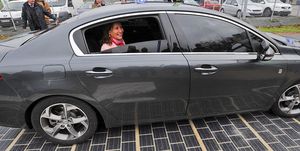 Inauguration Of The First Solar Road in France - Tourouvre Au Perche, Orne