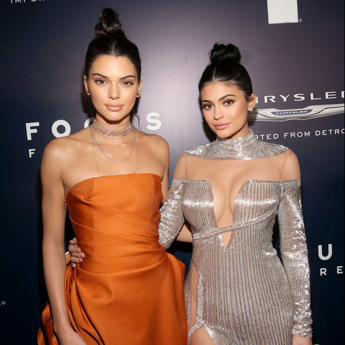 beverly hills, ca   january 08  model kendall jenner and television personality kylie jenner attend the universal, nbc, focus features, e entertainment golden globes after party sponsored by chrysler on january 8, 2017 in beverly hills, california  photo by jesse grantgetty images for nbcuniversal