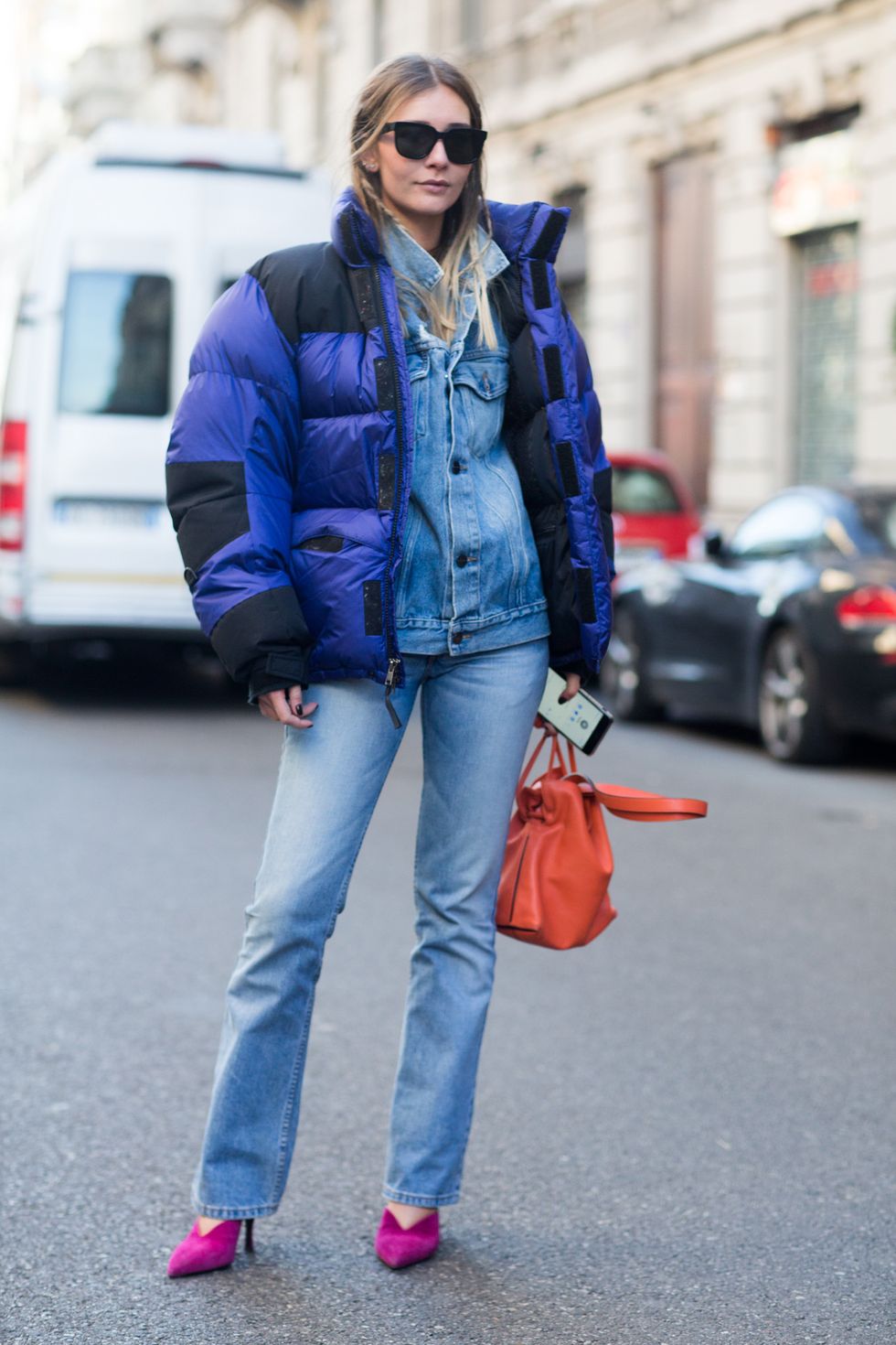 How to Wear a Denim Jacket in Winter