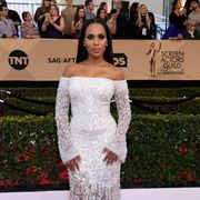 los angeles, ca   january 29 actor kerry washington attends the 23rd annual screen actors guild awards at the shrine expo hall on january 29, 2017 in los angeles, california  photo by jeff kravitzfilmmagic