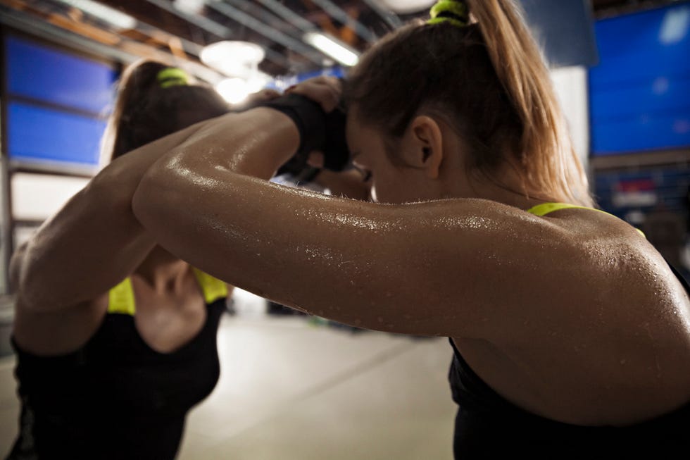 sudor entrenamiento