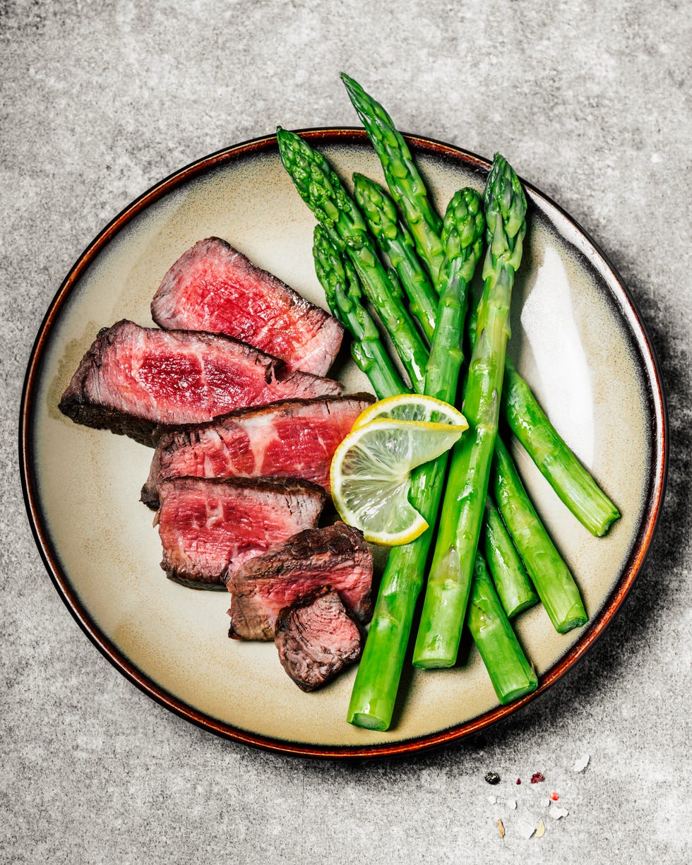 Dish, Food, Cuisine, Ingredient, Roast beef, Beef, Flat iron steak, Meat, Produce, Red meat, 