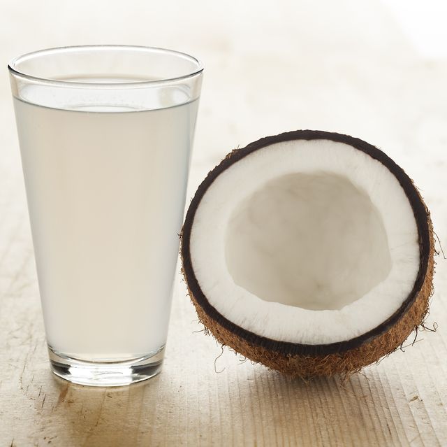 foods high in potassium: coconut water