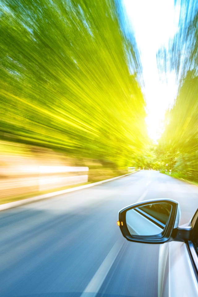 Driving on the road Driving on the road