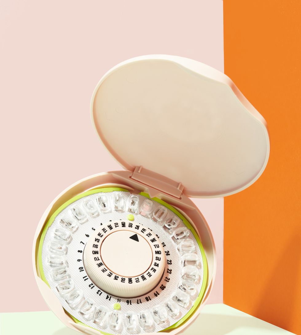 a contraceptive pill dispenser