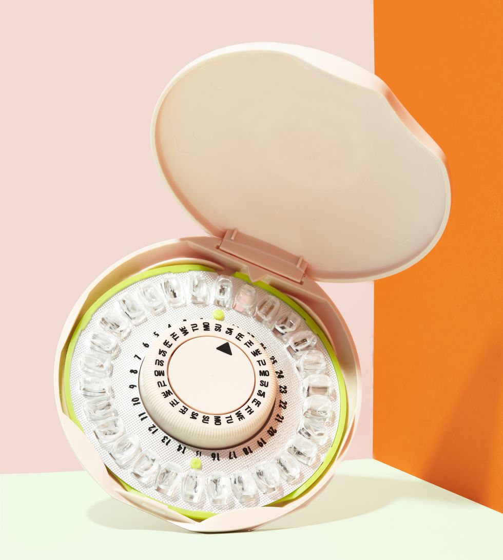 a contraceptive pill dispenser