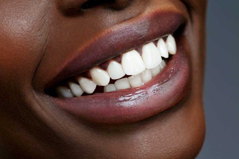 Toothy Smile Beauty  Lips  Beautiful african ethnicity  young women