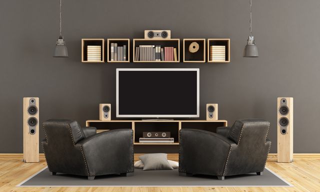 home entertainment system setup